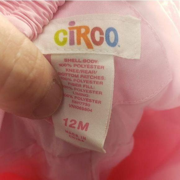 Circo 12 Months Pink‎ Snowpants Coveralls Overalls Snow Pants - Picture 7 of 9